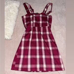 Plaid dress